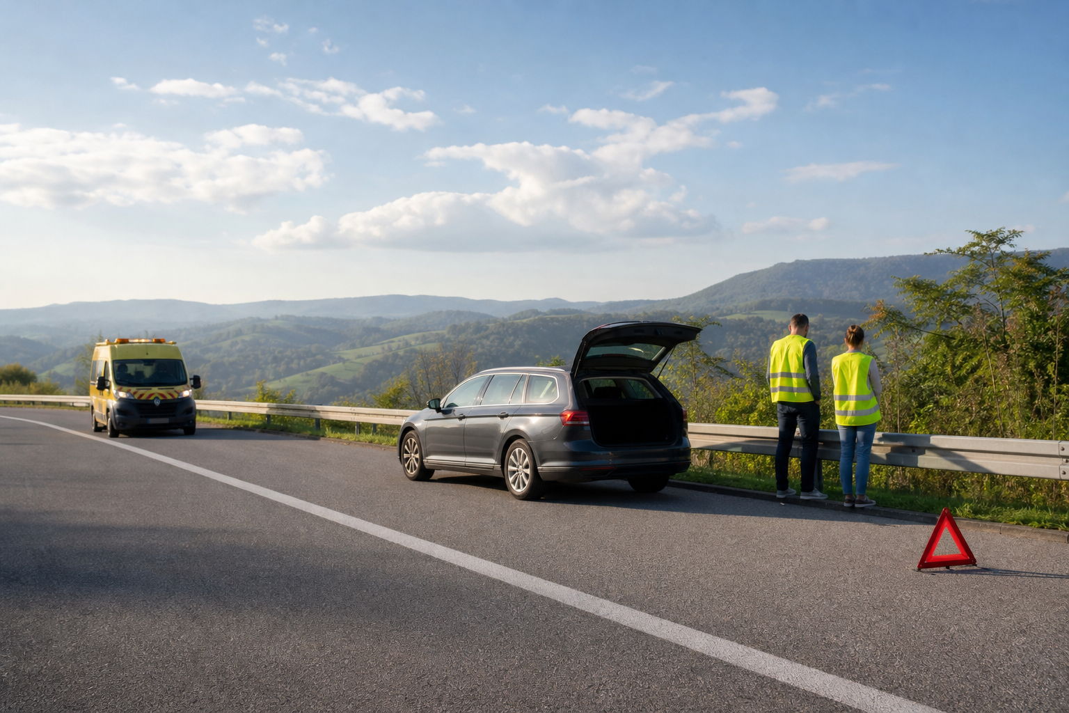 Panne im Ausland: sicher handeln und Hilfe organisieren