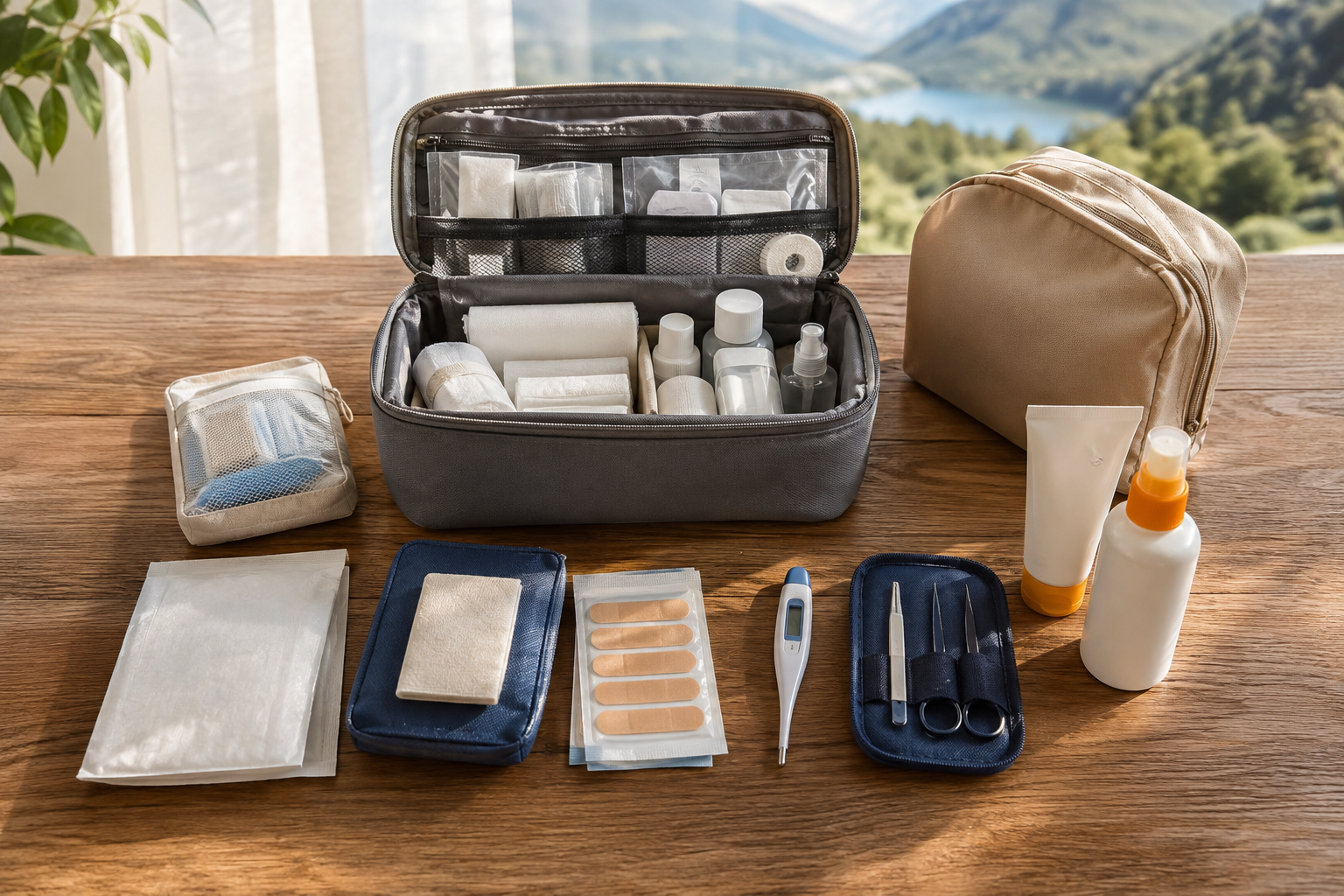 Reiseapotheke für den Autourlaub: sinnvoll vorbereitet unterwegs