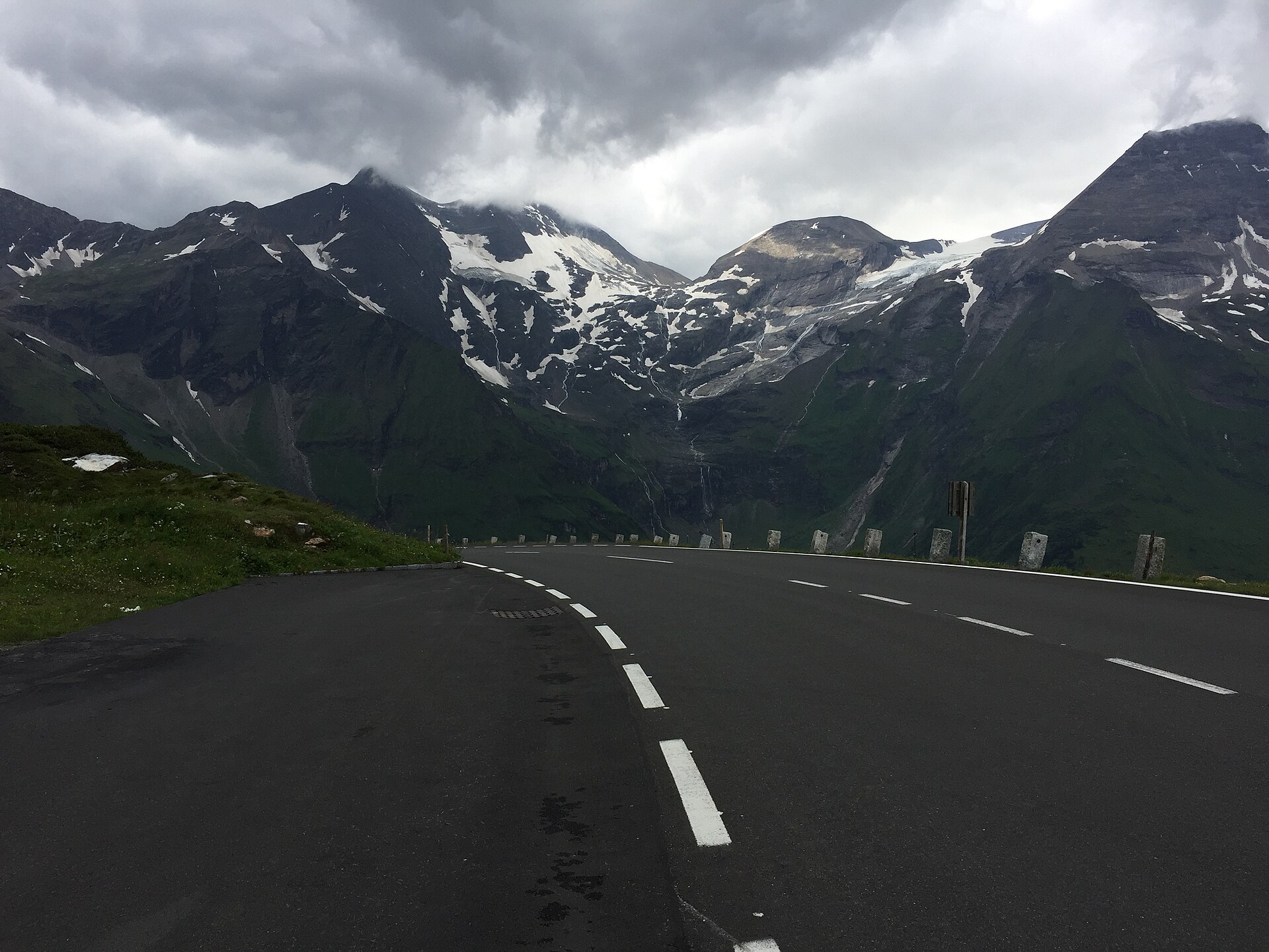 Großglockner-Hochalpenstraße in Österreich