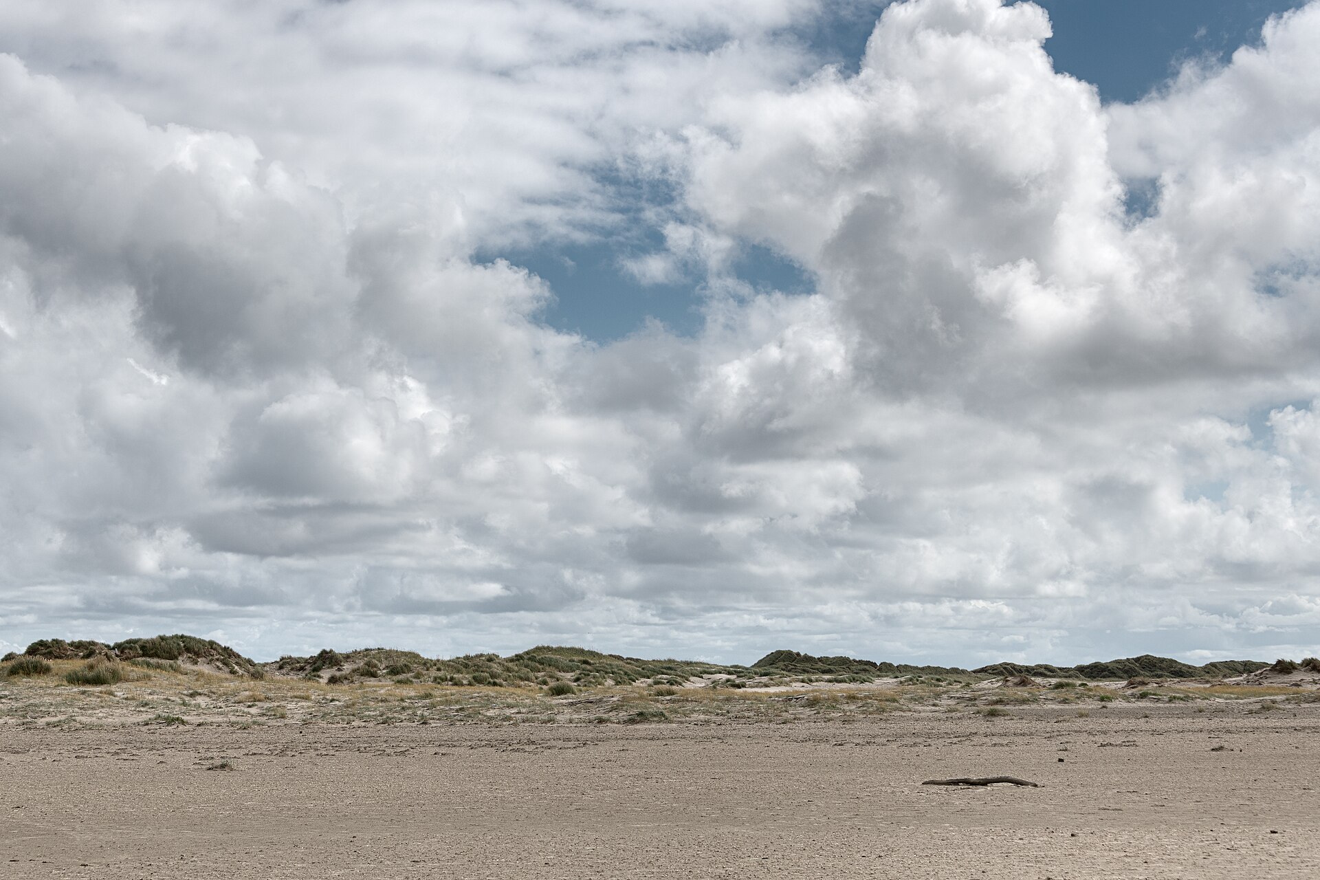 Helle Dünenlandschaft bei Lakolk auf Rømø