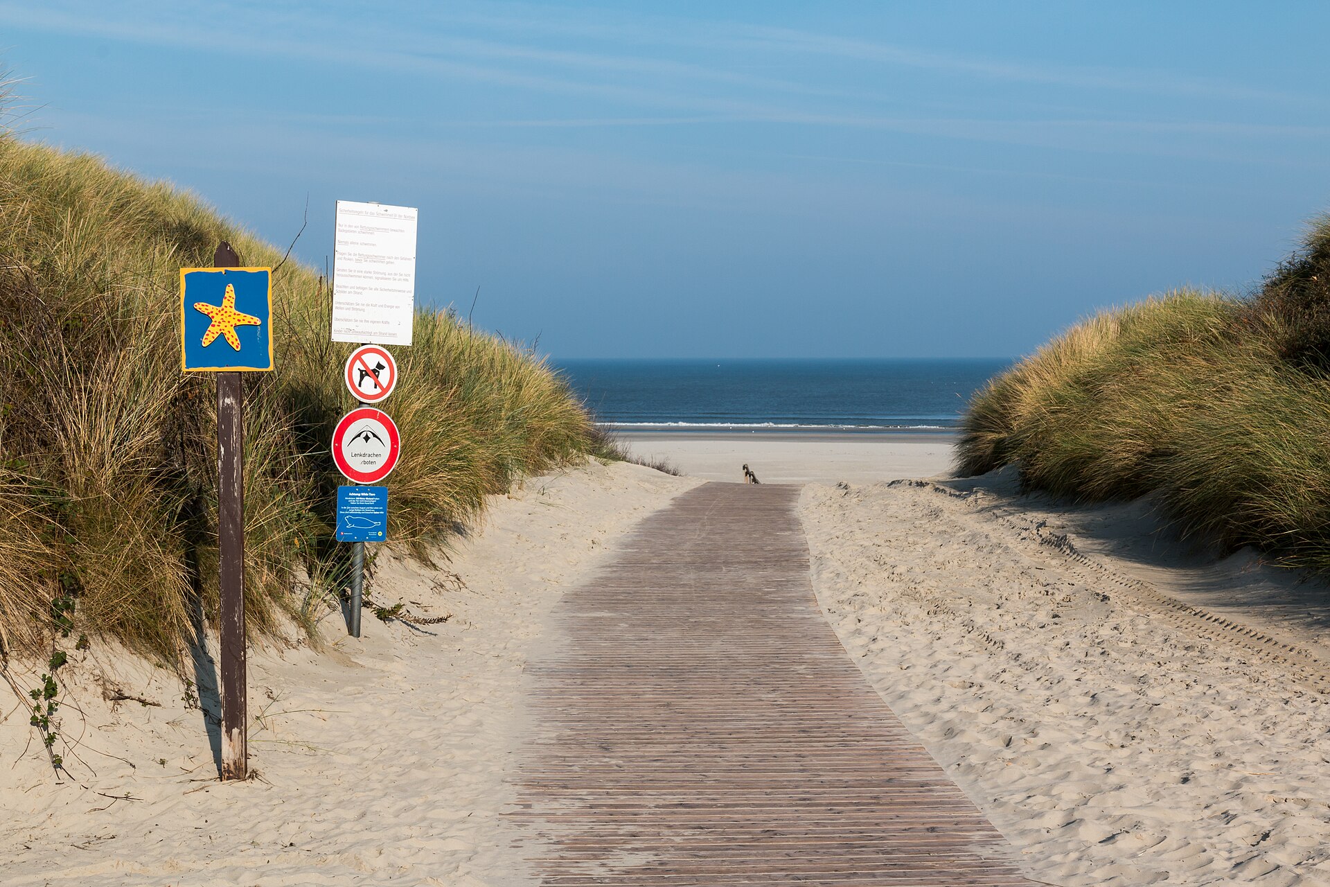 Way to the beach, Juist , Lower Saxony , Germany