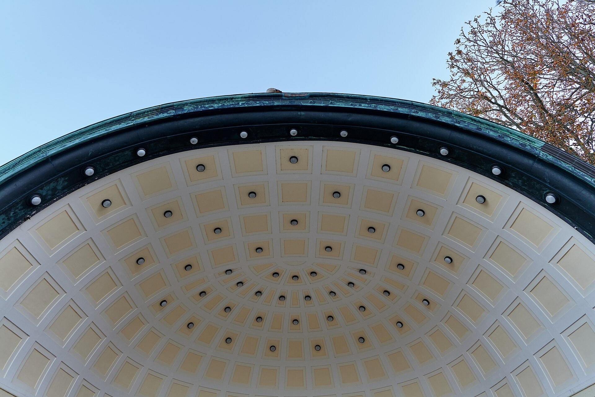 Shell theater Kurpark Wiesbaden.