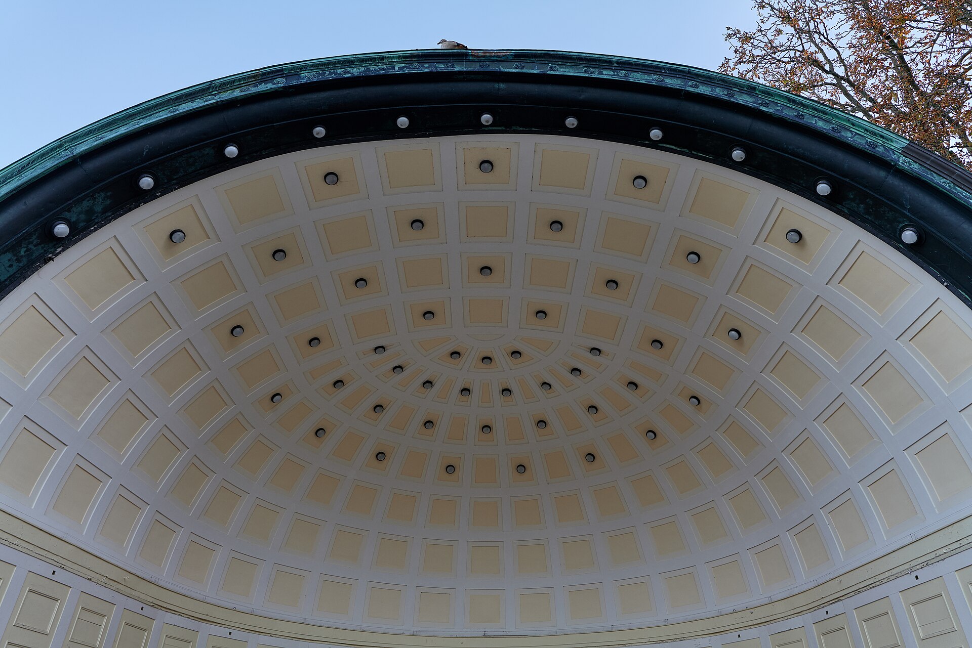 Shell theater Kurpark Wiesbaden.