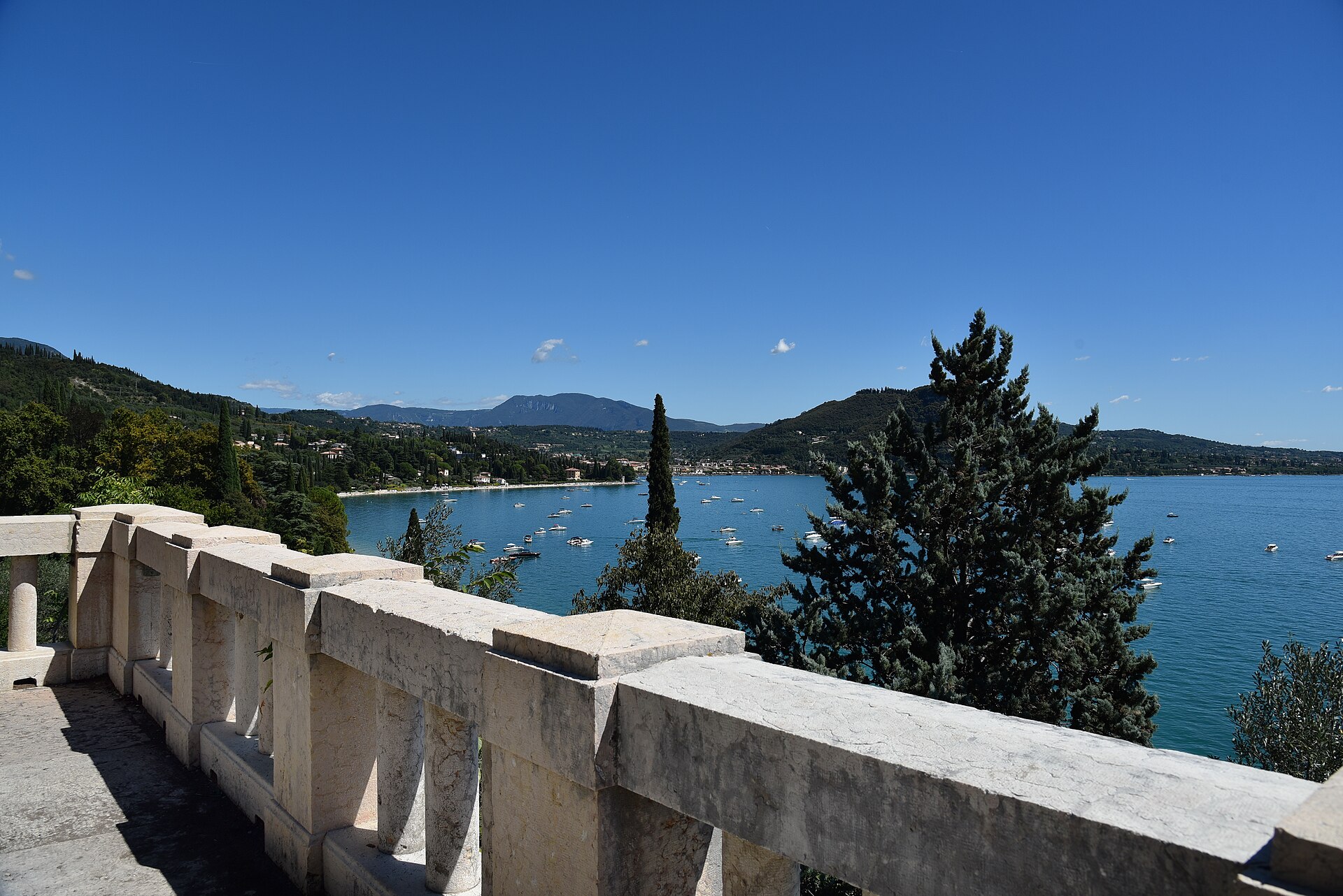 Panorama di Garda dal belvedere
