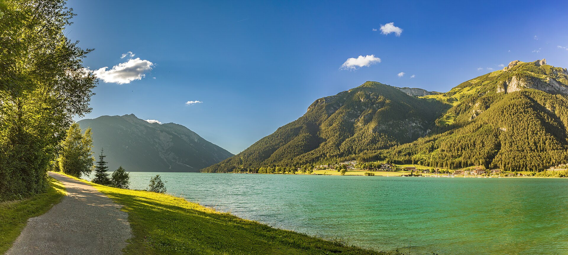 Achensee nördlich von Pertisau