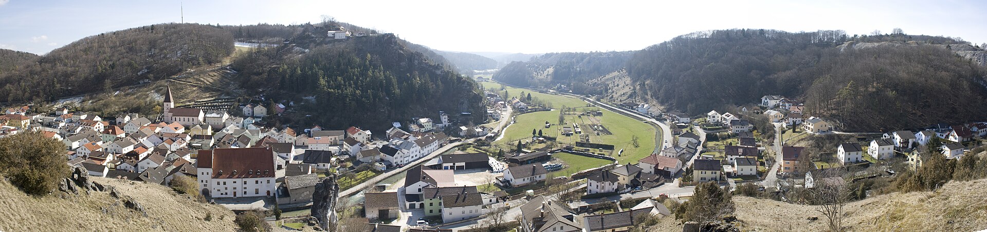 Panorama von Mörnsheim